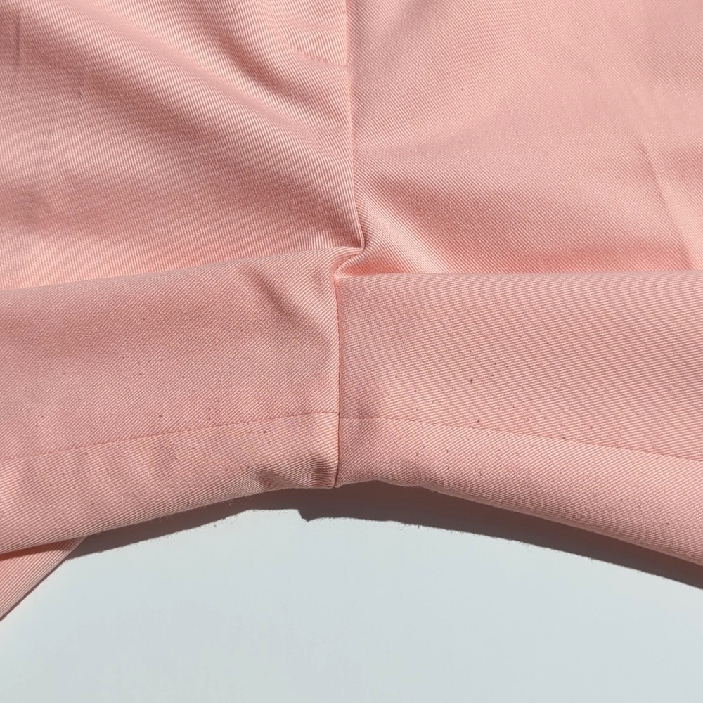 Lily's of Beverly Hills 90's Vintage Pleated High Waist Wide Leg Shorts Pink 12 - Picture 10 of 13